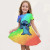 Color: Gold, Ships From: CHINA, Kid Size: 6 - Hot Sale Kids Girl Cosplay Snow Queen Top Disney Lilo F640-12000039112845084