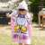 Color: Red - Disney Kids Hooded Bath Towel Child Breathable Beach Towel Mickey Minnie McQueen Car C F640-12000037001016776