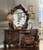 67" Brown Vanity Table With Seven Drawers N270-374213