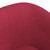 Tub Chair with Footstool Wine Red Fabric A949-356434