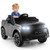 12V Kids Ride On Car with Remote Control Lockable Doors Slow Start System and LED Lights-Black - Co D681-TQ10218US-DK