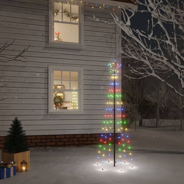  Christmas Tree With Spike Colorful Powder-coated steel, copper, PVC A949-343552