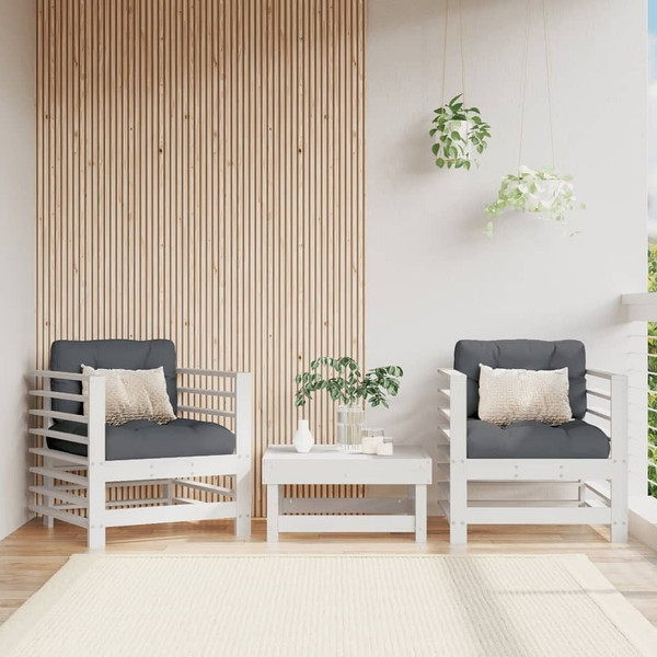  Garden Chair White, Anthracite A949-825675