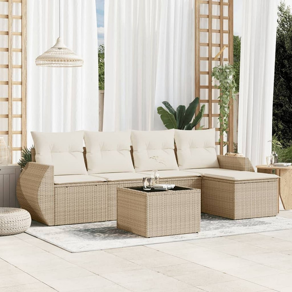  Garden Sofa Set Beige A949-3221297