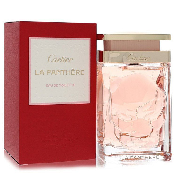 Cartier La Panthere by Cartier Eau De Toilette Spray 3.3 oz (Women) V728-566408