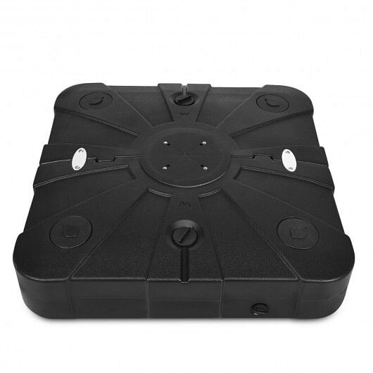 260 lbs Offset Patio Umbrella Base with Wheels Sand Water Filled B593-OP70232