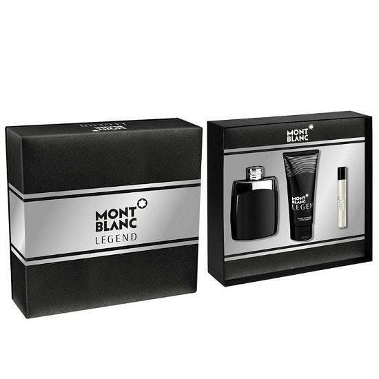 Mont Blanc Legend 3 Piece Gift Set M433-MS-MBLEGE-34