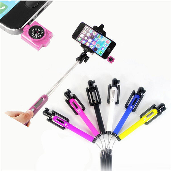 Solar Power Infrared Remote Handheld Selfie Stick Monopod For Cell Phone C122-999782