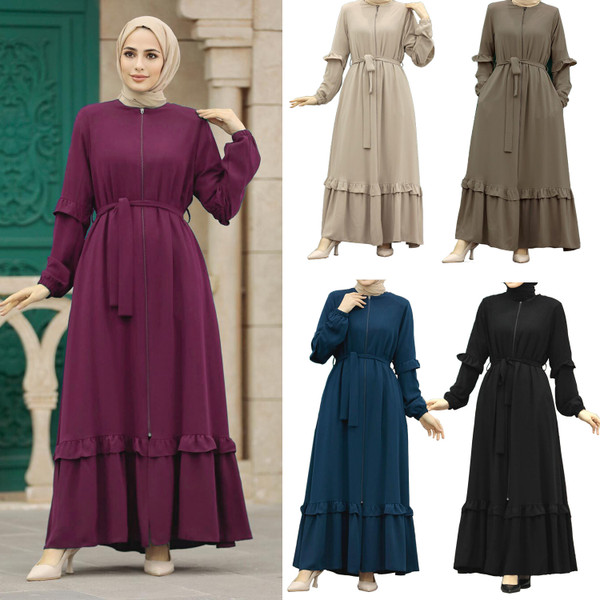 Hui Conservative Women's Clothing Middle East Women's Dress Q119-CJYD1980578