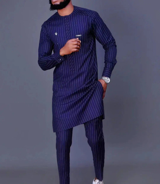 Color: Burgundy, Size: XXL - 2024 New African Traditional Men's Set Elegant and Fashionable Men's S F640-12000039122022888
