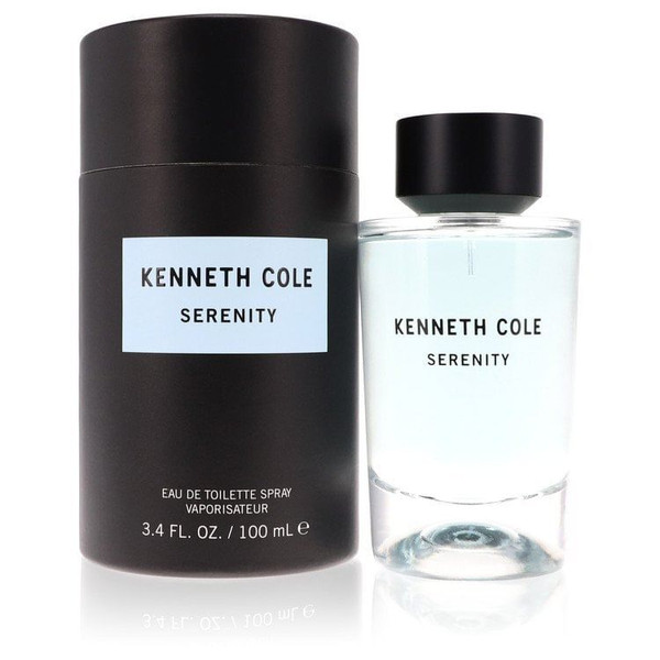 Kenneth Cole Serenity by Kenneth Cole Eau De Toilette Spray (Unisex) 3.4 oz (Men) V728-553655