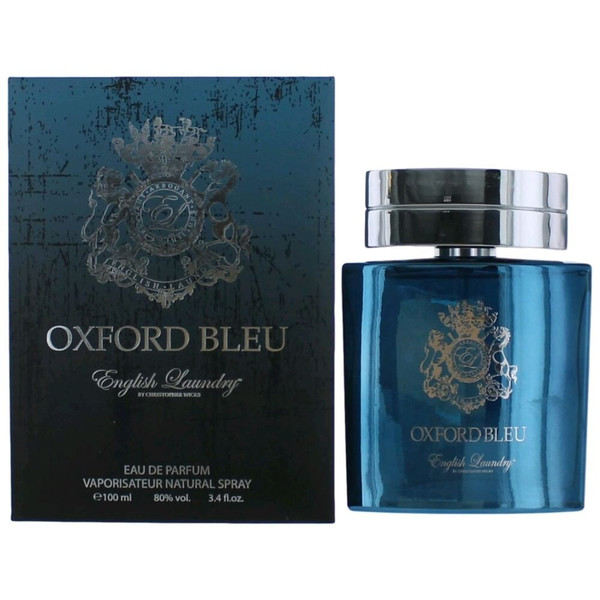 Oxford Bleu by English Laundry, 3.4 oz Eau De Parfum Spray for Men R654-amelob34s