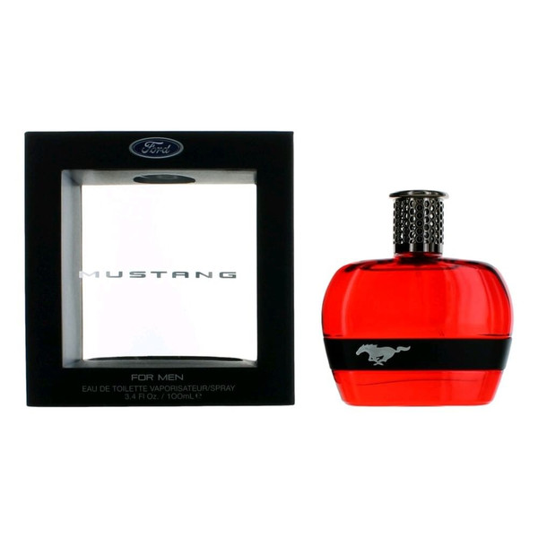 Mustang Red by Mustang, 3.4 oz Eau De Toilette Spray for Men R654-amfmr34s
