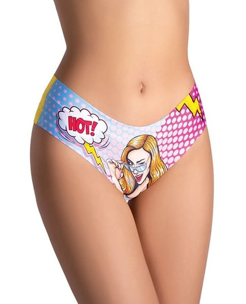 Mememe Comics Hot Girl Printed Slip XL X615-MEMECHG-MT-X0