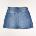 Women's Blue Denim Short Skirt, Size 8