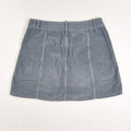 Women's Blue Corduroy Short Skirt, Size 4