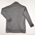 Women's Charcoal Open Front Cardigan Sweater, Size S