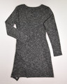 Women's Black Heather Knit Dress by Shein, Size L