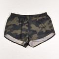 These Old Navy Active shorts are green camo, a size S.