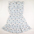Women's Blue Floral Prairie Dress, Size S