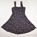 This blue floral sundress by Nine Britton is a size M