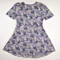 Women's Lavender Paisley Dress, Size XL