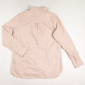 Women's Cream Speckled Cotton Button Shirt, Size M