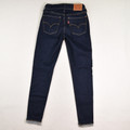 Women's 710 Super Skinny Blue Denim Jeans, Size 26