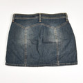 Women's Blue Denim Mini Skirt, Size 2