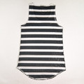 Women's Black and Grey Sequined Tank, Size M