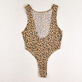 Women's Animal Print Bodysuit, Size S