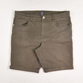 These olive green bermuda length shorts by H & M are a size 32.