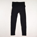 These black leggings are a size L.