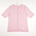 Women's Pink Short Sleeve Cardigan, Size S