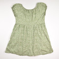 Women's Green Baby Doll Dress, Size M
