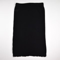 Women's Black Sheer Knit Skirt, Size XL Tall