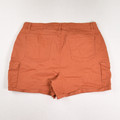 Women's Burnt Orange Cargo Shorts, Size 2X