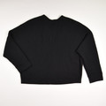 Women's Black Knit Top, Size L