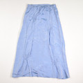 Women's Blue Long Silky Skirt, Size 1