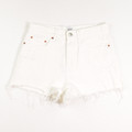 These white denim cutoff shorts by BDG Urban Outfitters are a size 28.