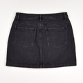 Women's Black Denim Skirt with Lace-Up Front by Kendall + Kylie, Size 27