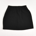 Women's Black Short Skort, Size XXS