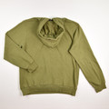 Women's Olive Green Pullover Hoodie, Size M