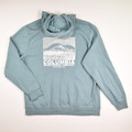 Women's Light Blue Columbia Hoodie, Size XL