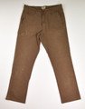 This pair of brown relaxed fit jeans by Weatherproof Vintage is a size 32 x 32.