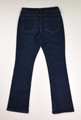 Women's Blue Denim Mid-Rise Jeans, Size 4P