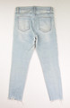 Women's Blue Distressed Skinny Jeans, Size 29