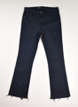 This is a pair of blue Jodi Crop, high rise, slim, flare, crop jeans by Adriano Goldschmied, Size 29R.