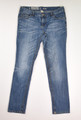 This is a pair of blue skinny jeans, size 13R, from Mossimo Supply Co.