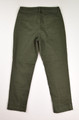 Women's Olive Green Cuffed Cropped Jeans, Size 6